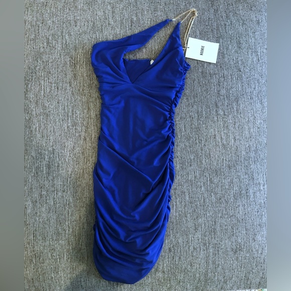 Nookie Tia Mini Cobalt Blue Mini Dress Size Small NWT - Picture 4 of 8